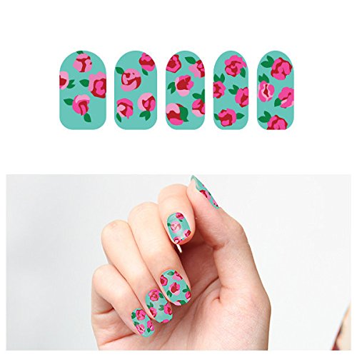 Tattify Rose Nail Wraps - For That Special Someone (Set of 22)
