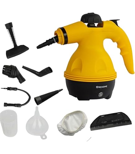 Pistola A Vapore Comforday 1050 W Con 9 Accessori – Pulitore Portatile Per Macchie Su Pavimenti, Tende, Auto, Cucina E Bagno (Senza Chimica)