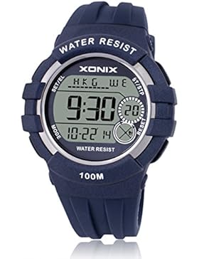Jugendliche Multifunktionale elektronische uhren,100m wasserdicht Led Leuchtend Alarm Kalender Bewegung Student...