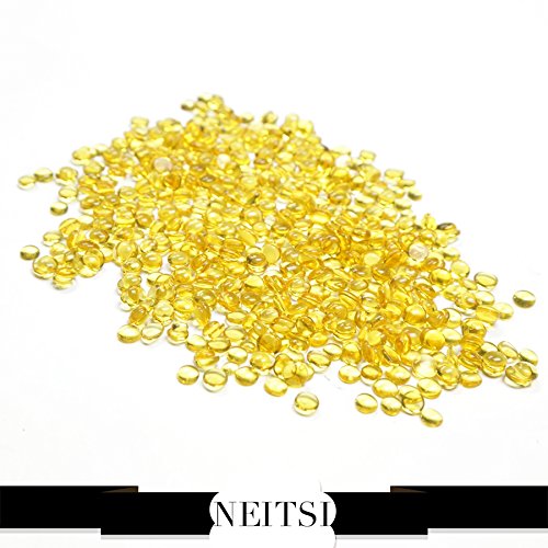 Neitsi® 400 PCS Hair Extension Fusion Keratin Glue Tips Rebond Granules Beads