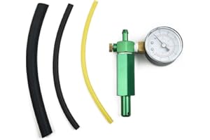 SPORTARC Manometro carburatore,Tester Manometro Perdita Carburatore Pressione Diagnostica,Carburatore Valvola Manometro Kit Strumento di Test Kit Diagnostico