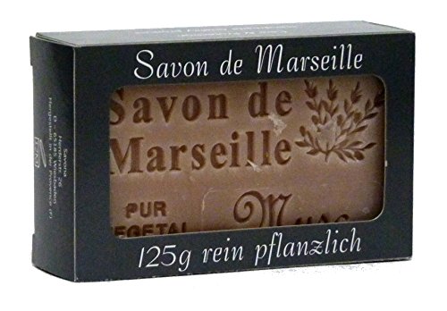 100% Naturseifen: Moschusseife & Amberseife & Zedernholzseife, 3-teiliges Seifenset (Savon de Marseille) - 2