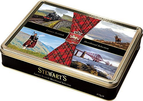 Preisvergleich Produktbild 400g Shortbread Tartan Collection - Scottish Collection / 400Gramm Feinstes shottisches Shortbread in einer geschmackvollen Dose zum sammeln oder verschenken