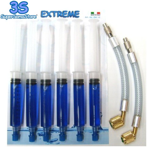 Autosigillante turafalle Extreme - 6 cartucce 12 ML + adattatori