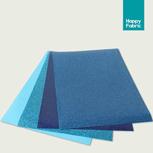 BlauGlitterSet Folienset Glitzerfolie