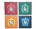 Produktbild Harry Potter Untersetzer ALLE lizenziert House Gryffindor Slytherin Ravenclaw Hufflepuff 4 Farbe Untersetzer