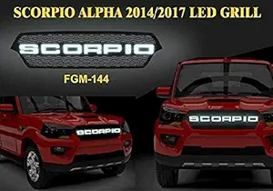 SDR Alpha Grill with LED for Mahindra Scorpio (2014 Onwards)