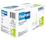 GlucoRx Finepoint Pen Needles Universal Fit 5mm/31g - Pack of 2 x 100
