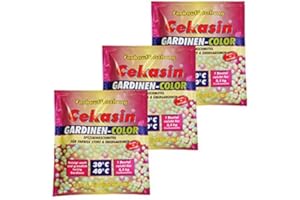 PREISJUBEL 10 x Cekasin Gardinen-Color, Gardinen-Waschmittel, Farbauffrischung, Waschpulver