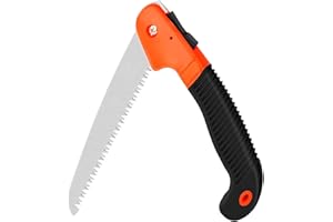 FIBOUND klappsäge,Handsäge,Astsäge klappbar,Astsäge mit scharfer Klinge,festem Griff und Sicherheitsverschluss,Multifunktions Klappsäge für Garten,Glas, Fliesen, Holz, Metall, Kunststoff
