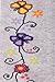 Weri Spezials Baby and Children Tights, Ornaments of Flowers , Silver