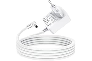 Adaptador AC/DC 24V/0.5A, Hantoc Adaptador de Corriente para Difusores de Aceites Esenciales Fuente de Alimentación Humidificador de Aroma 1.4M