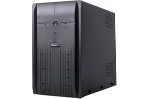 Powercool Smart UPS 1200VA 3 x UK Plug, 2 xIEC,RJ45 x 2, USB LED Display