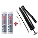 Produktbild WD Tools Handhebel Fettpresse + 2 Kartuschen Fett, Presse für Fett