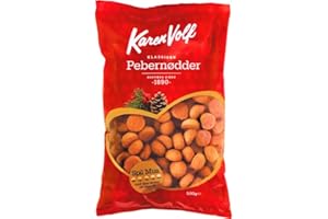 SCANDINAVIAN KITCHEN Karen Volf Pebernodder Ginger Nuts Biscuits 300g
