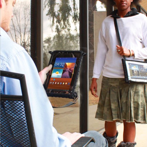 Tablet Schultertasche von USA GEAR für Samsung Galaxy Tab A Das neue Fire HD Lenovo Tab 2 A7 Samsung Galaxy Tab S2 Tab E Fire Kids Edition ACEPAD A96 - 4