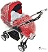 Universal Raincover To Fit Silver Cross Freeway Pram Pushchair (198)