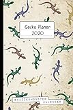 Gecko Planer 2020: Fancy Wochenplaner 2020 für Reptilien-Fans, Salamander-Freaks und Eidechsen-Fans by
