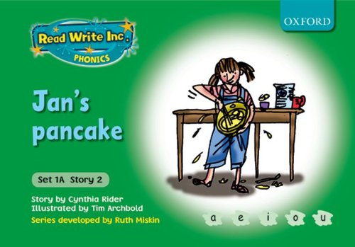 Download Read Write Inc. Phonics: Fiction Set 1A (Green): Jan's pancake