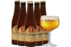 La Trappe Tripel Trappistenbier aus Niederlande (6 x 0,33l Flaschen) Alc 8% Vol (6)
