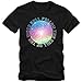 Produktbild Disco Ball Bling T-Shirt | Herren | Disco | Music | Glitzerkugel | Party | Dance, Farbe:Schwarz (Deep Black L190);Größe:S