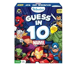 Skillmatics Card Game : Guess in 10 Marvel Edition | Gifts for Ages 8 and Up | Super Fun Spider-Man, Iron Man Game | Avengers Card Set