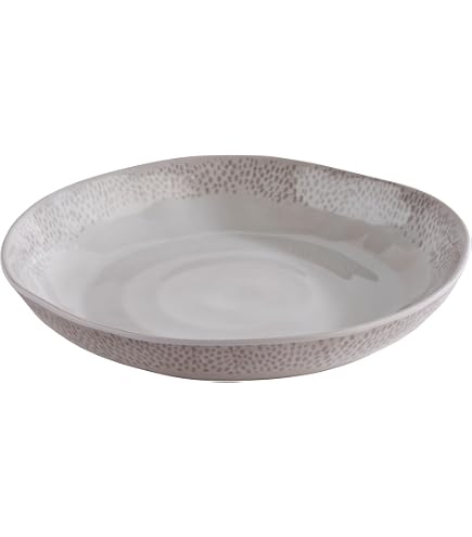 Ceramica Gmundner Blu fiammato, piatto da portata Coppa ( 28 cm