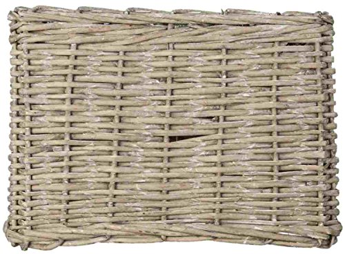 Clayre & Eef 6LAK0264 Lampenschirm Rattan natürlich ca. 38 x 38 x 27 cm E27