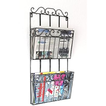 DRULINE Magazinhalter Zeitungständer Zeitschriftenhalter für Zeitungen