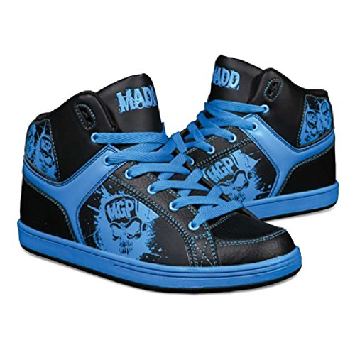 MADD , Baskets montantes femme - Bleu - Blue/Black, 41.5 EU / 8 UK EU