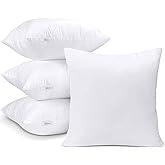 Vionel Home Premium Kare Kırlent İ&ccedil; Yastık 1.Kalite Elyaf Dolgulu Oyuncu Koltuk Yastığı (4 Adet, 50x50)