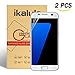 Produktbild Samsung Galaxy S7 Schutzfolie , ikalula Full Coverage Displayschutz Galaxy S7 Screen Protector [ HD Klar ] Displayschutzfolie für Galaxy S7 – 2 Pack