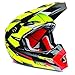 Produktbild Lazer mx8-carbon Geotech gelb fluo/rot Helm