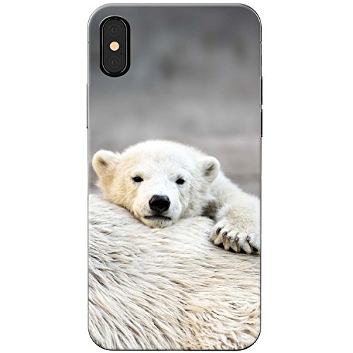 Fancy A Snuggle Polar Bear Cub On Mum's Back Snap-on Hard Back Case Phone Cover for Apple iPhone 6 Plus / 6s Plus