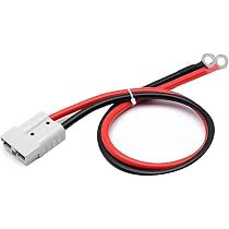 Connettore Batteria SB50 50A 600V Con Cavo 10AWG 50cm - Impermeabile IP65 Per Carrelli Elevatori, Pannelli Solari E Camper