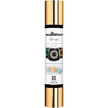 Teckwrap 001 Vinyl, Glänzend, Selbstklebend – 0,3 M X 1,5 M, Puderblau, Für Basteln, Deko, Schilder