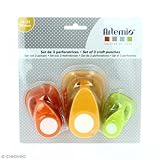 troqueladora circulo festoneado Este juego de perforatrices círculo artémio, será perfecto para todos sus trabajos de scrapbooking, de carterie y muchos otros proyectos decorativos