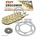 Produktbild Kettensatz Husqvarna WR 125 Enduro 98-09, Kette RK GB 520 MXU 114, offen, GOLD, 13/50