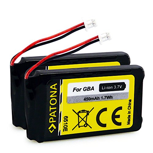 Preisvergleich Produktbild 2X PATONA Akku OXY-001 OXY-003 Für Nintendo Gameboy Micro GBA