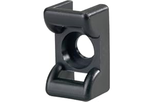 HellermannTyton KR6G5-PA66-BK (100) Befestigungssockel schraubbar 151-24600 Schwarz 100 St.