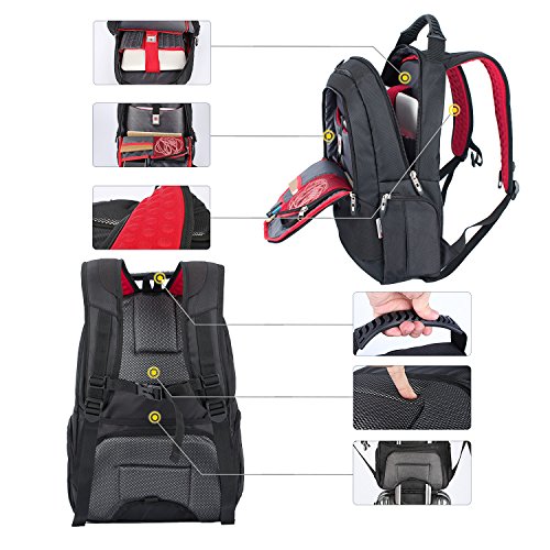 Soarpop SA7050 Laptop Rucksack Notebook Backpack (15.6 Zoll) - 8