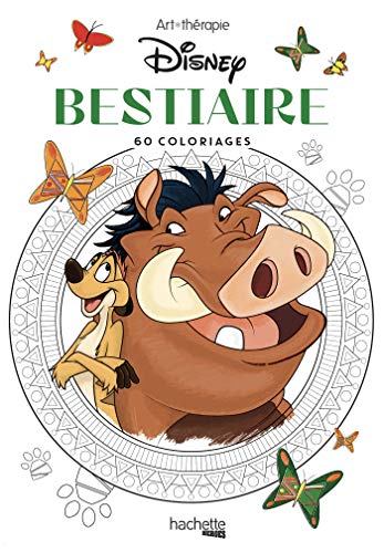 Télécharger Les Petits blocs d'Art-thérapie Bestiaire Disney: 60 coloriages PDF Ebook En Ligne