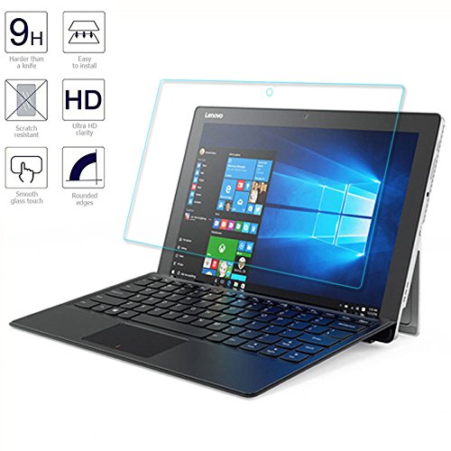 Tanque cristal para lenovo miix 510 con 12.2 pulgadas accesorios protector de pantalla 9h vidrio protector burbujas