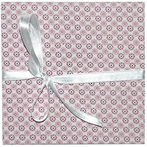 Leporello Fotoalbum mit Stoff 15x15cm weiße Seiten