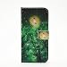 Produktbild Nancen Apple iPhone 6 / 6S (4,7 Zoll) Hülle, PU Ledertasche Flip Cover Handyhülle Grün wald Muster Design Protection Etui Brieftasche Case Handy Schutzhülle Holster Telefon-Kasten mit Standfunktion