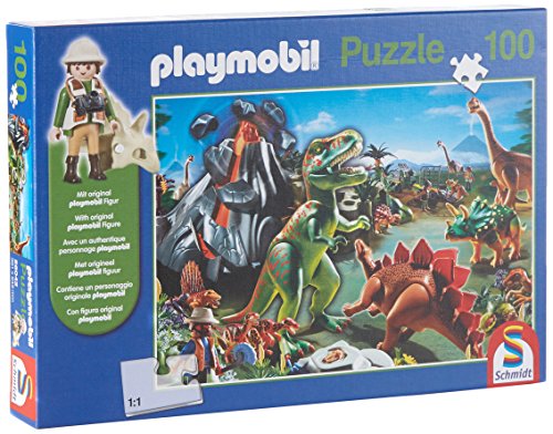 Preisvergleich Produktbild Playmobil in Dino Country 100 Piece Puzz (Coiled Spring Puzzles)