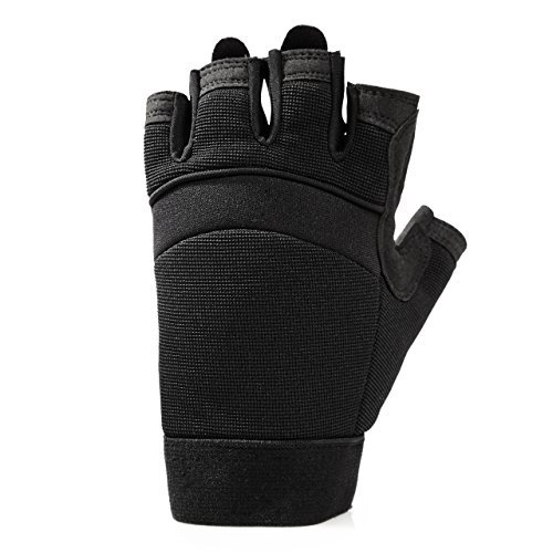 Lumaland Profi Fitnesshandschuhe Schwarz in verschiedenen Größen - 2