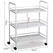 Tinxs 3 Shelf Large Salon Beauty Trolley Cart Spa Storage Dentist Wax Treatments