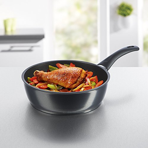 Bratoni 08832 Geschmiedete Aluminium Hochrandpfanne | Durchmesser 28 cm | Höhe 7,5 cm | ILAG ULTIMATE Antihaftbeschichtung |, Spülmaschine & Backofen - 2