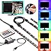 Produktbild TV Hintergrundbeleuchtung USB Gr4tec LED Streifen Backlight Set RGB USB Strip Wasserdicht IP65 mit 24 Tasten Fernbedienung 4 x 50cm Dimmbare Lichterkette Lichtschlauch für 40 - 60 Zoll Bildschirm